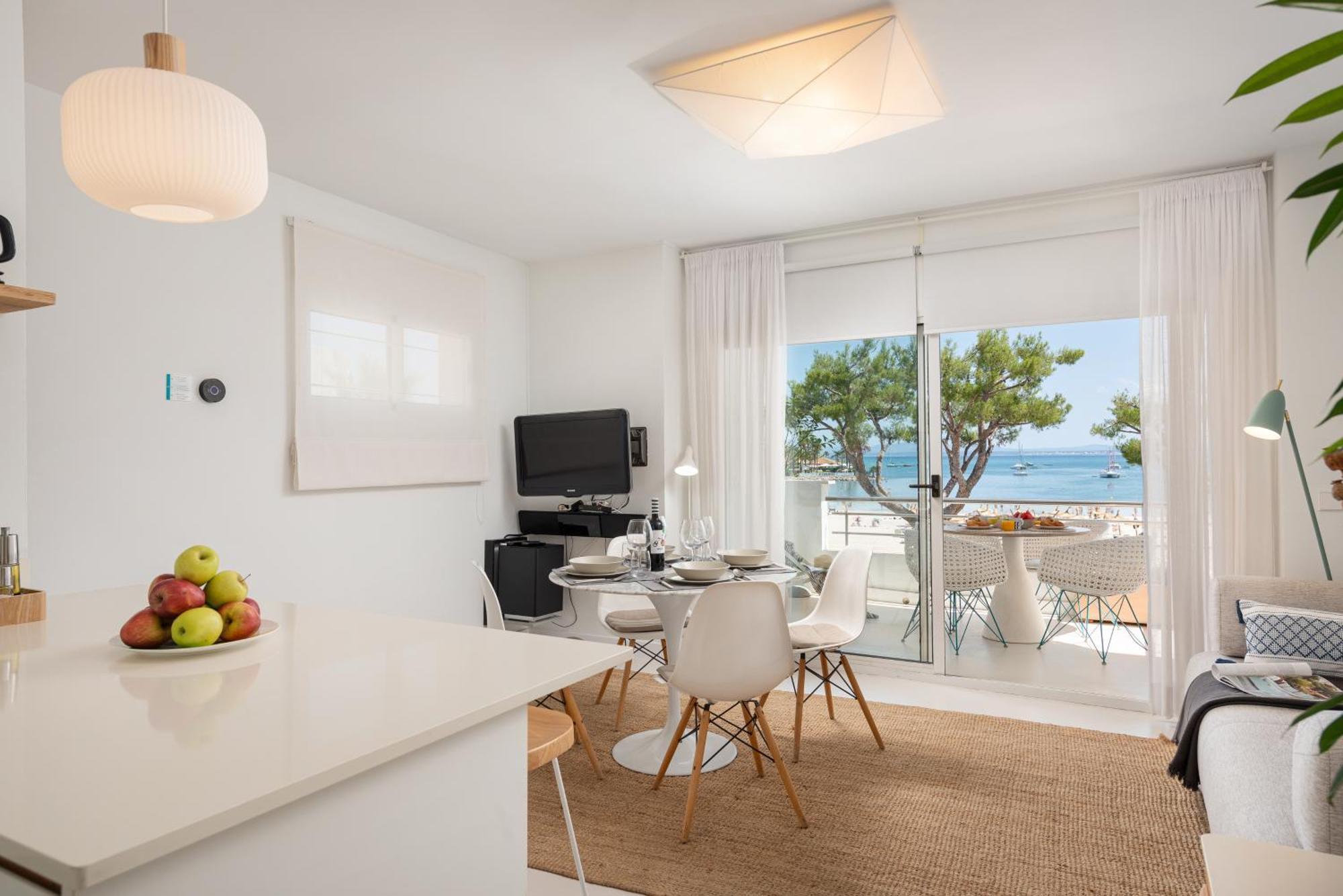 Apartment Blue View Port de Alcudia  Bagian luar foto