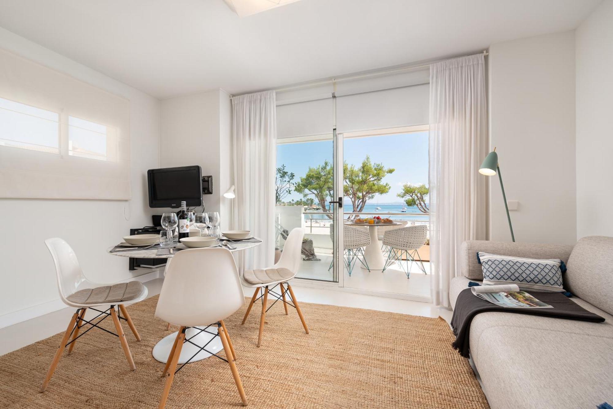 Apartment Blue View Port de Alcudia  Bagian luar foto