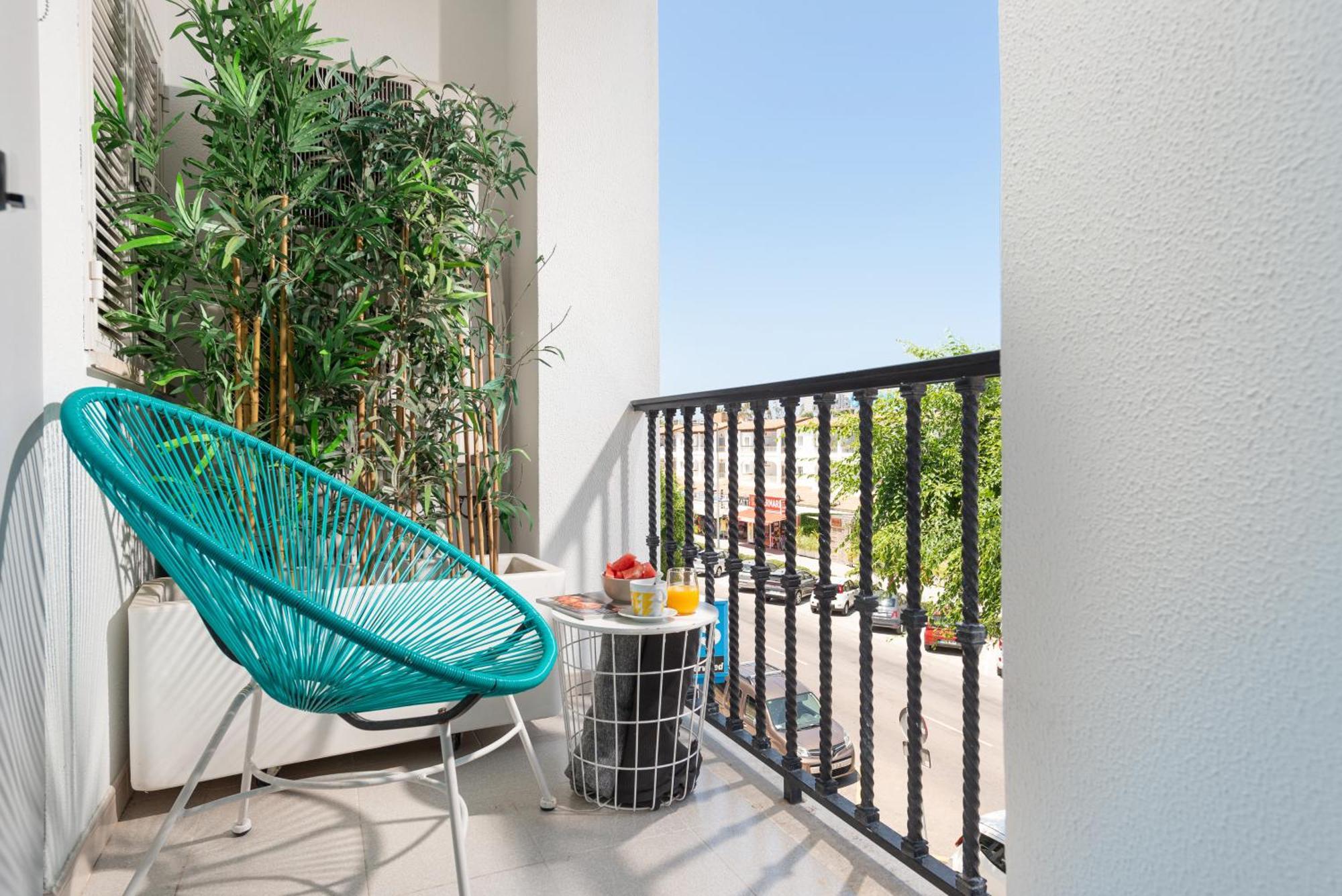 Apartment Blue View Port de Alcudia  Bagian luar foto