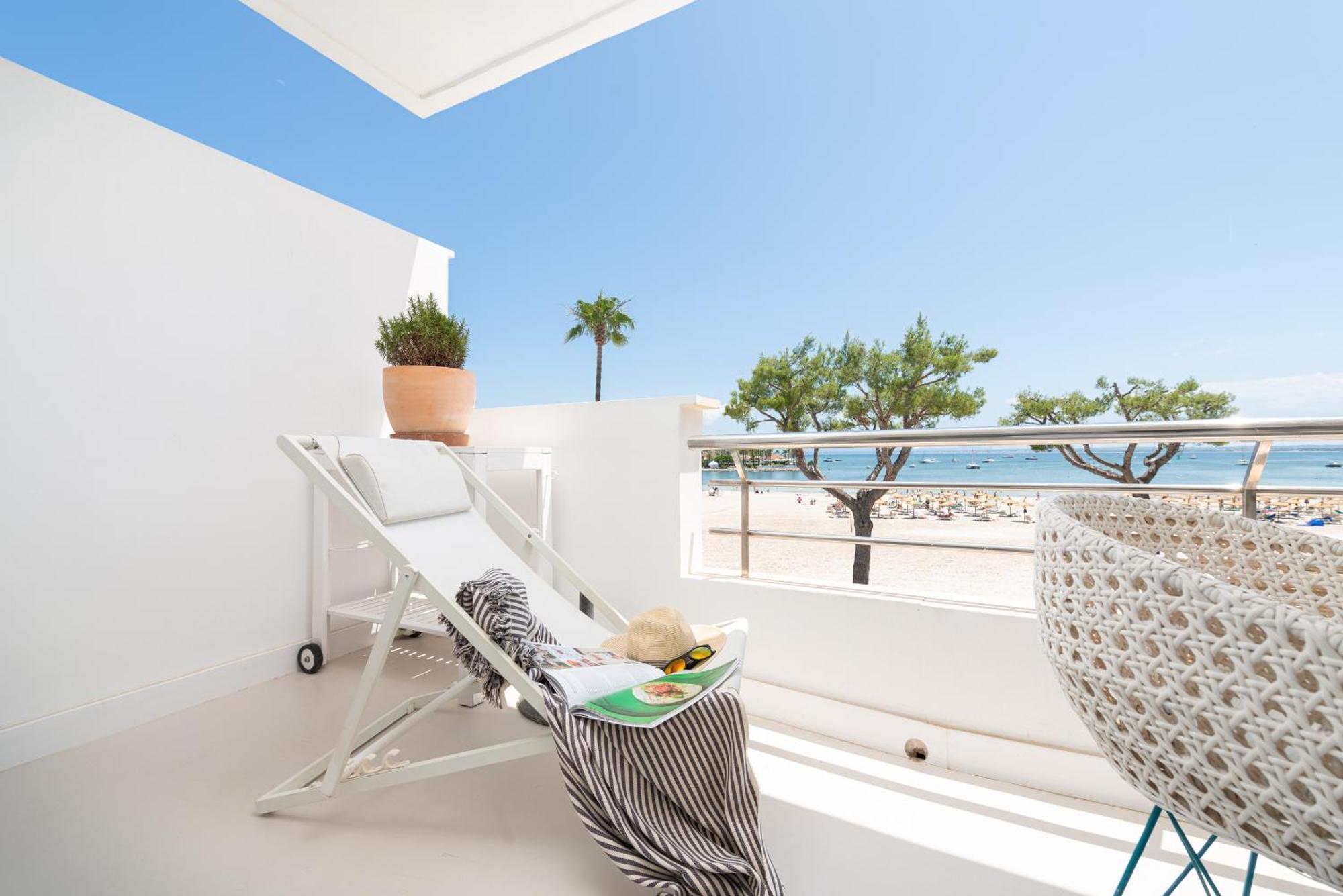 Apartment Blue View Port de Alcudia  Bagian luar foto