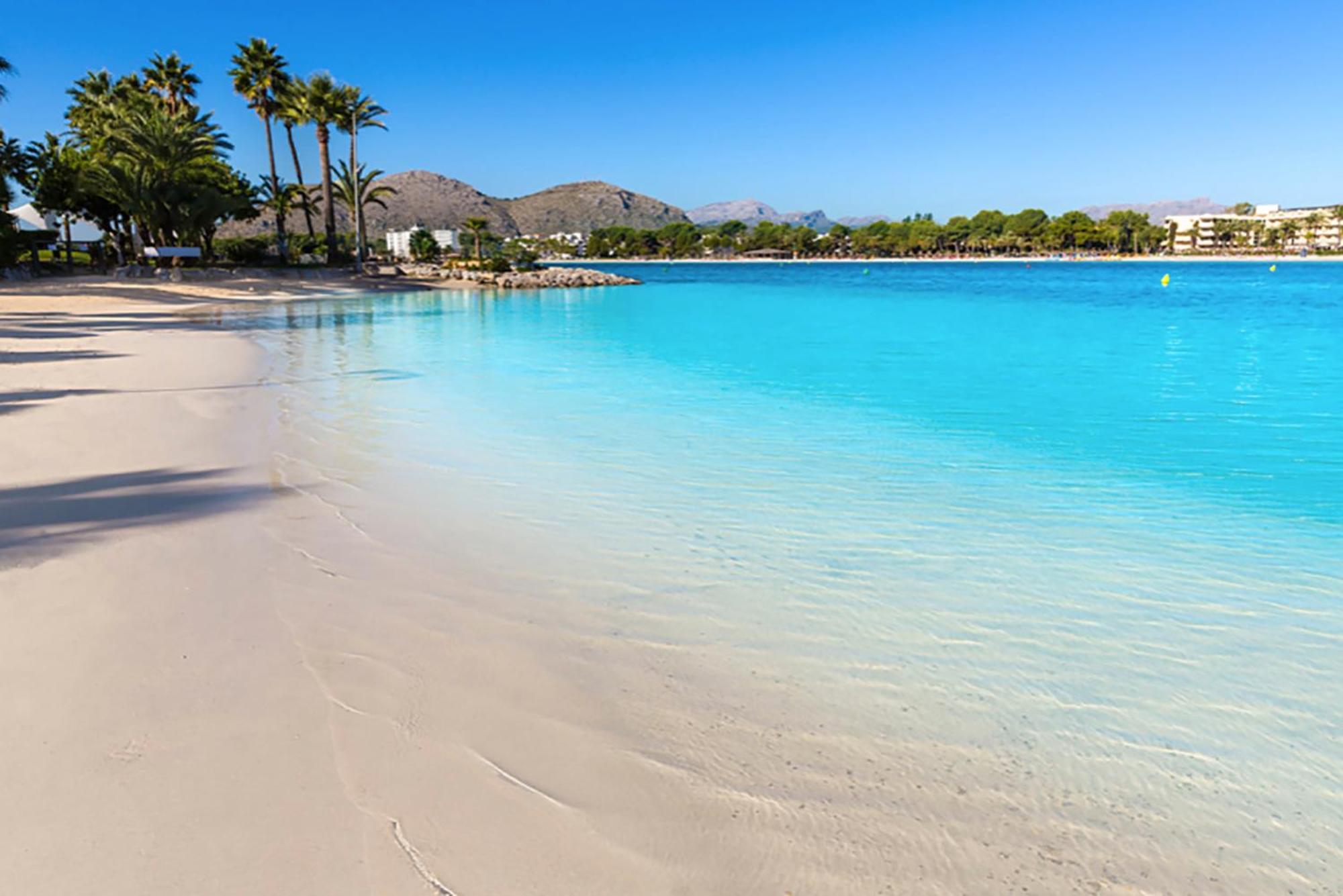 Apartment Blue View Port de Alcudia  Bagian luar foto