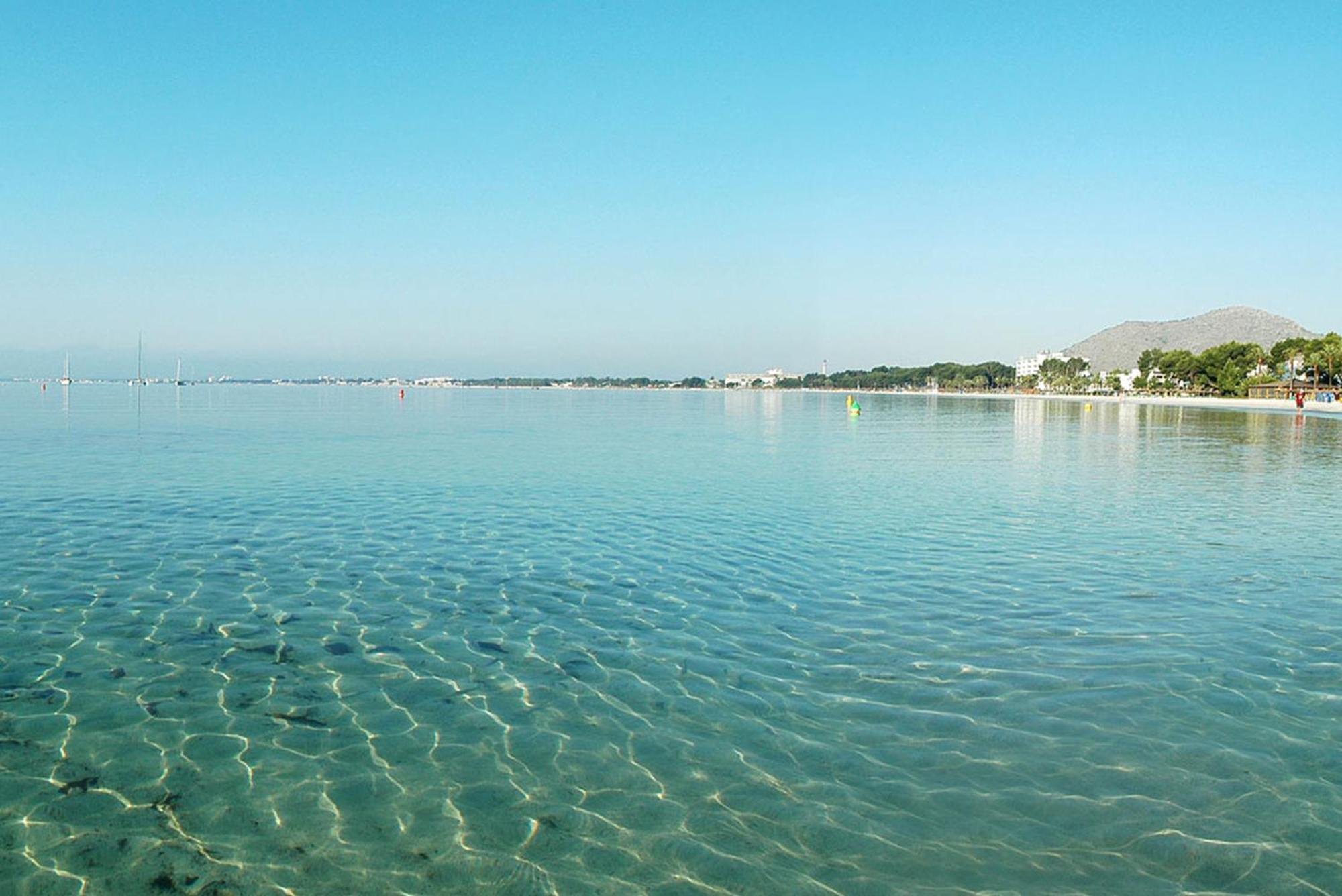 Apartment Blue View Port de Alcudia  Bagian luar foto